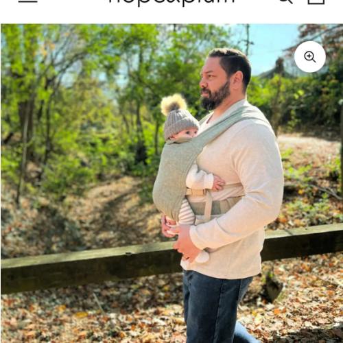 Green Baby Carrier | Ergonomic Soft Structured Carrier