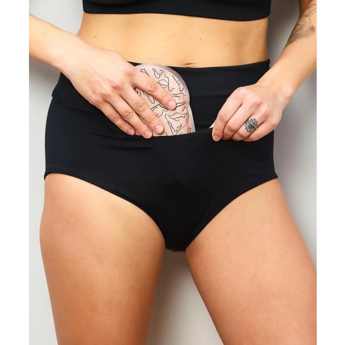 FourthWear Postpartum Recovery Underwear (3 pack) with Between-Legs Ice/Heat Pack