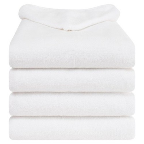 American Soft Linen Turkish Baby Toddler Hooded Bath Towel Set, 100% Cotton Soft Fluffy Baby Toddler Hooded After Shower Towels