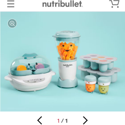 nutribullet Baby and nutribullet Baby Turbo Steamer Bundle