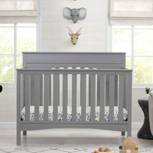Delta Children Skylar 6-in-1 Convertible Crib - Gray