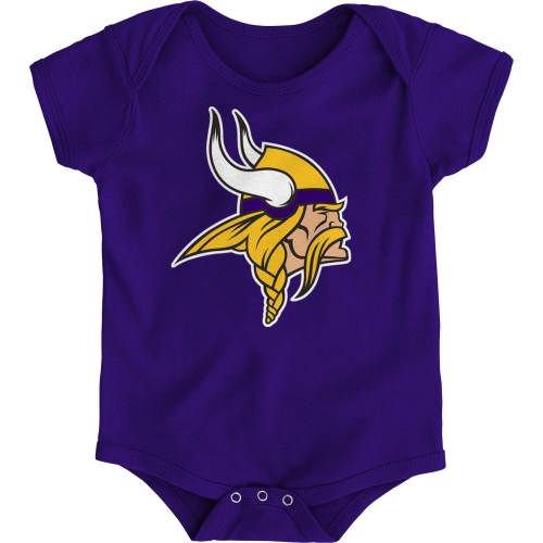 Minnesota Vikings Newborn & Infant Team Logo Bodysuit - Purple