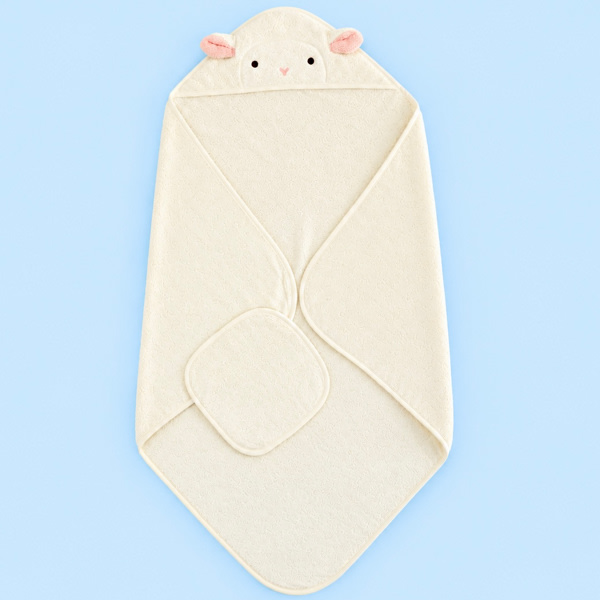 Super Soft Animal Baby Hooded Towel & Washcloth Collection