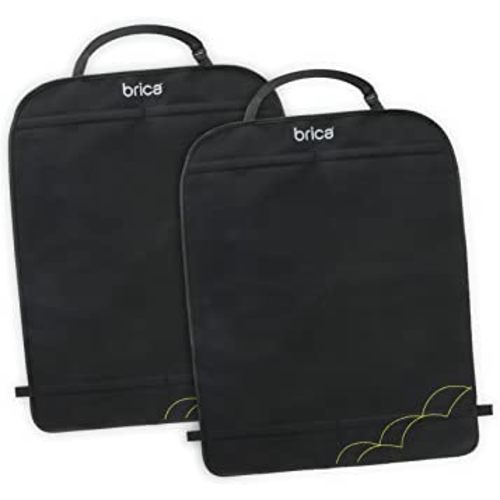 Munchkin® Brica® Deluxe Kick Mats™ Car Seat Protector, Black, 2 Pack
