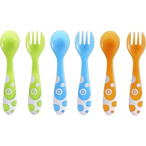 Munchkin® Multi™ Toddler Forks and Spoons, 6 Pack
