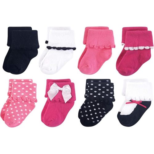 Luvable Friends baby-girls Fun Essential Socks Multi-pack