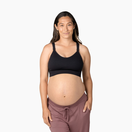 Kindred Bravely Mia Maternity & Nursing Lounge Bra - Black, 1 X Busty