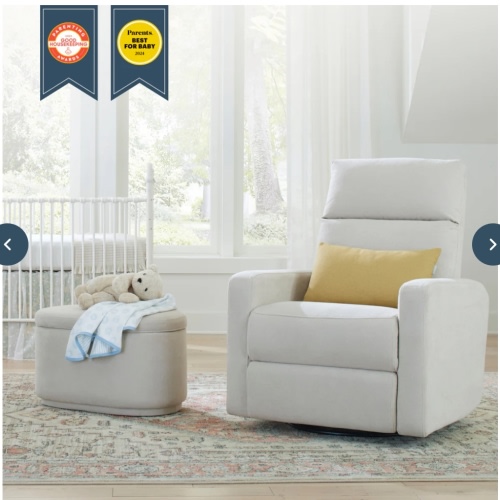 The Glider Plus - Best Rated Nursery Glider & Recliner - Nurture&