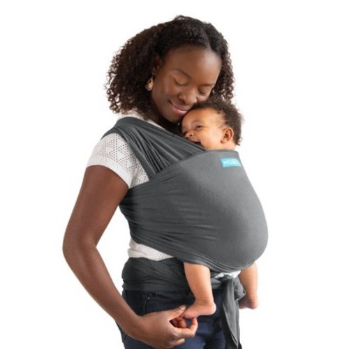 Moby Wrap Elements Baby Wrap Carrier - Asphalt