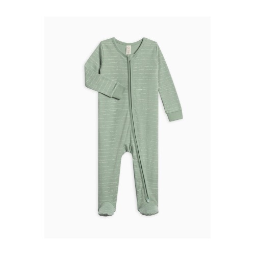 Colored Organics- Organic Peyton Zipper Sleeper, 0-3M
