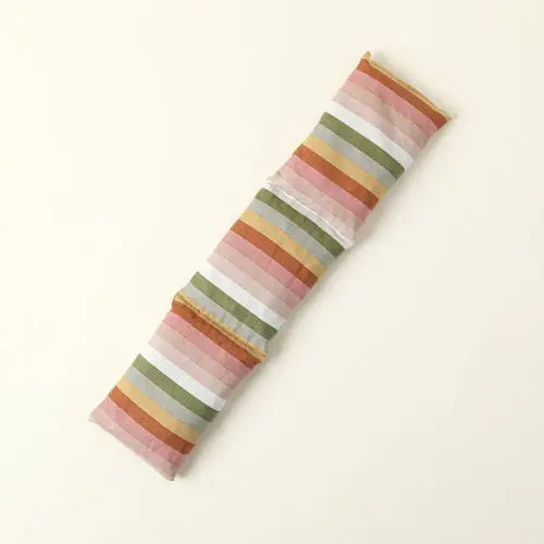 Cherry Pit Therapeutic Heat Pillow, Pink & Green Stripe
