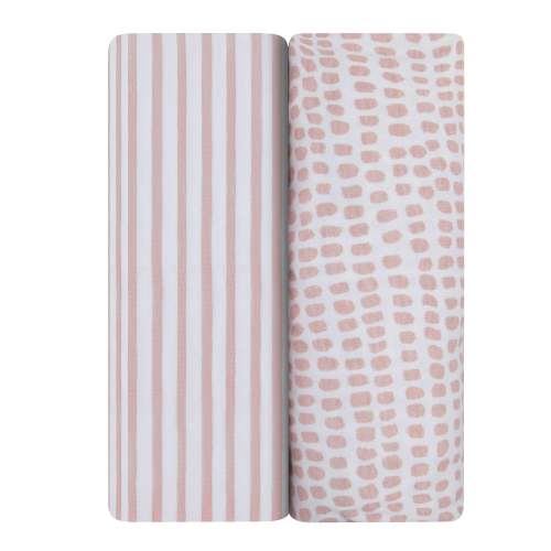 Mauve Waterproof Crib Sheet Set – Ely's & Co.