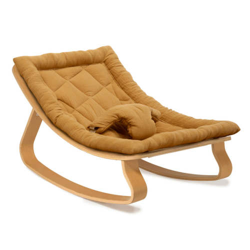 LEVO Baby Rocker - Camel / Beech