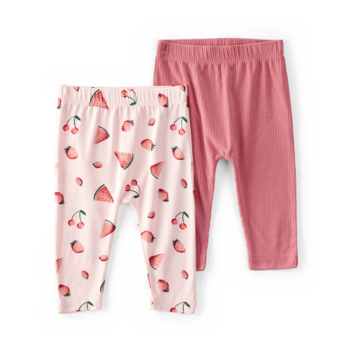 Baby 2-Pack PurelySoft Pull-On Pants - Pink - Carter's | Carter's