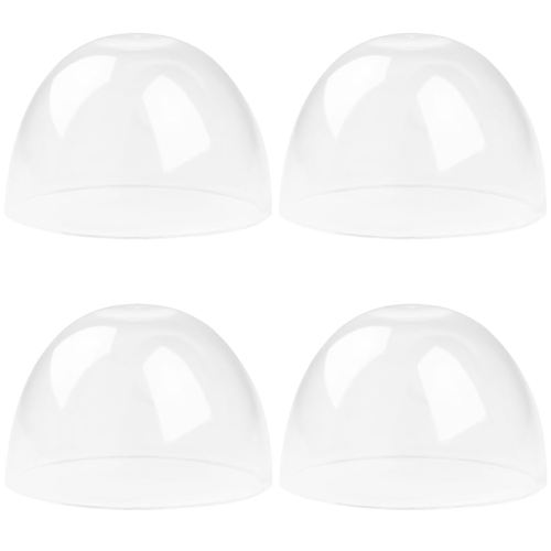 Baby Bottle Replacement Caps for Philips Avent Natural Bottles, Compatible Bottle Lid for Avent Natural Plastic and Glass Bottles, Soft and Safe PP, 4 Count
