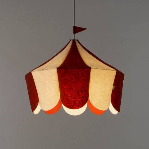 Circus Lamp. Red