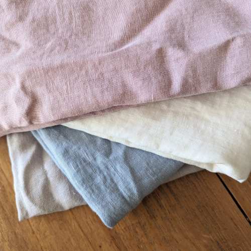 French Linen Swaddle Blanket - 100% Flax