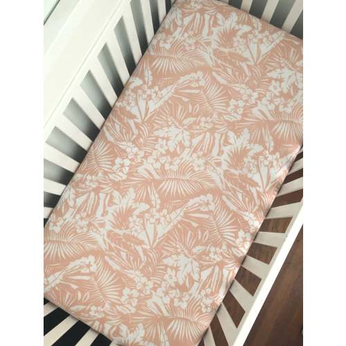Tropical Sunrise Crib Sheet