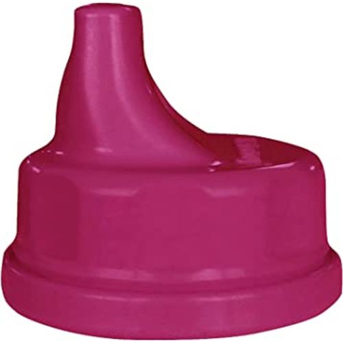 Lifefactory Sippy Caps for 4-Ounce and 9-Ounce BPA-Free Glass Baby Bottles, Raspberry, 2 Count