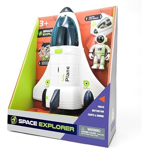 Space Shuttle Toy | Rocket Ship with Astronaut | Space toys for kids 3 5