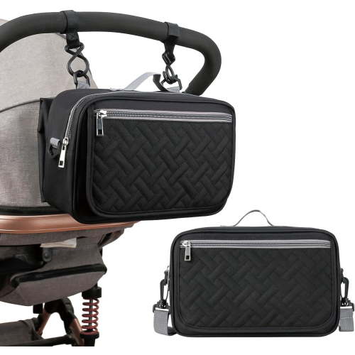 Baby Diaper Caddy Bag with Changing Pad - Diaper Caddy Tote Baby Stroller Bag Nursery Storage Bin for Diapers, Wipes & Toys Mini Diaper Bag for Outdoor
