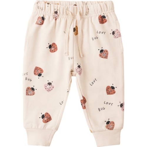 Love Bug Print Joggers, 12-18M