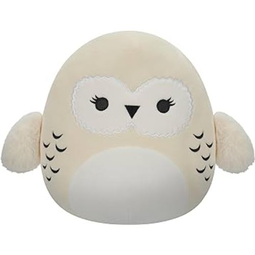 Squishmallows Original Harry Potter 10-Inch Hedwig Plush - Medium-Sized Ultrasoft Official Jazwares Plush