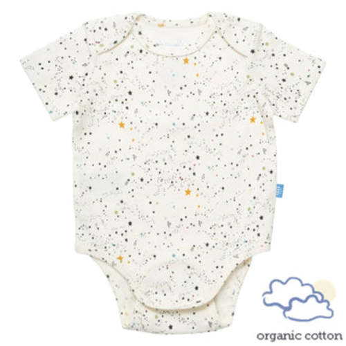 stardust organic cotton magnetic bodysuit
