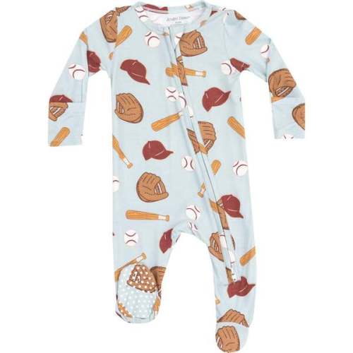 2 Way Zipper Footie, Baseball - Angel Dear | Maisonette