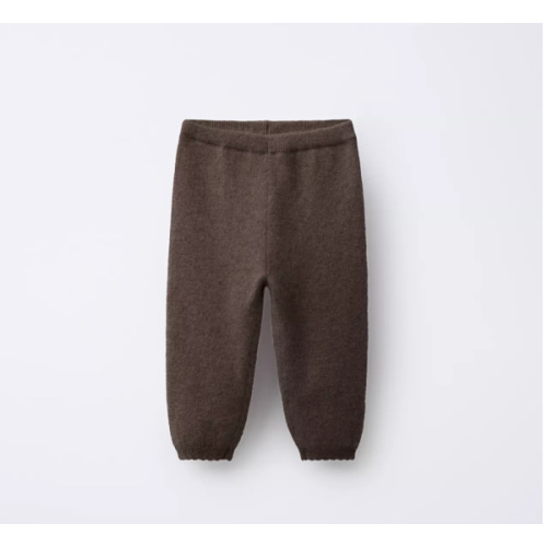 100% CASHMERE BAGGY PANTS - Brown | ZARA United States