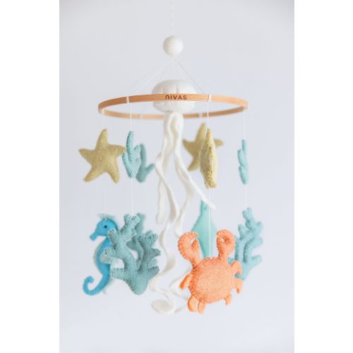 Ocean Life Crib Mobile
