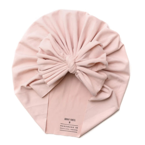 Adabel | Rose Gold Pink | Classic Headwrap – Bunny Knots
