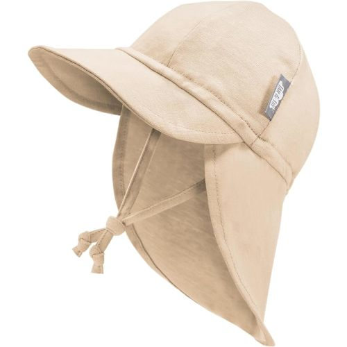 JAN & JUL Sun Soft Baby Cap | Cotton Neck Flap Hat for Littles