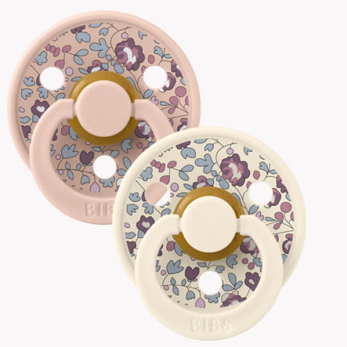 BIBS x LIBERTY Colour Pacifiers 2 Pack Eloise - Blush Mix – Bibsworld store US
