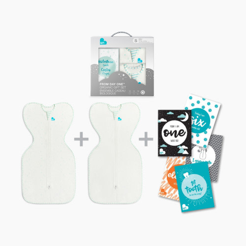 Love to Dream Swaddle UP Organic Gift Set - Mint, NB