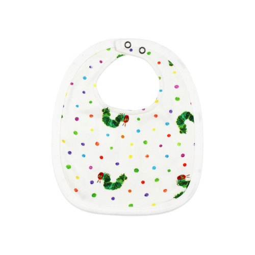 x 'The Very Hungry Caterpillar™' 2-Layer Reversible Organic Cotton Bib