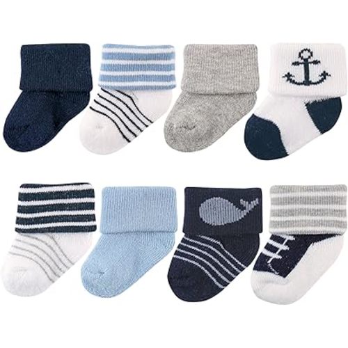 Luvable Friends Baby Newborn and Baby Terry Socks