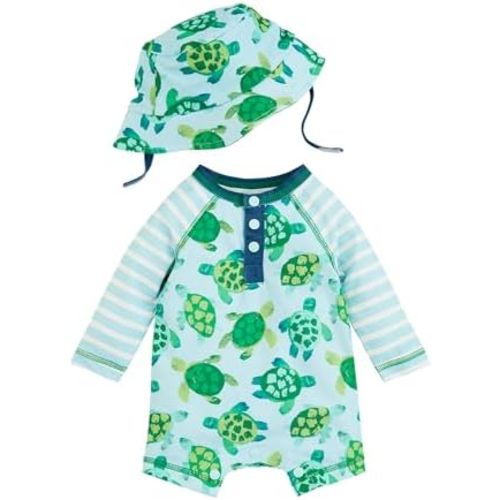 Mud Pie Boys Turtle Swim One Piece