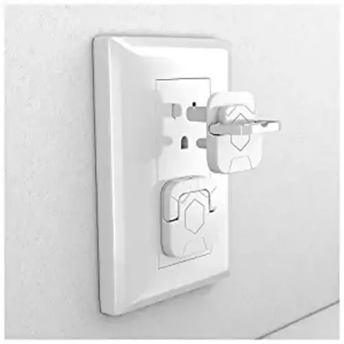 Baby-Proof Outlet Covers (60 Pack) - Child Safety Electric Plug Protectors to Prevent Power Shock