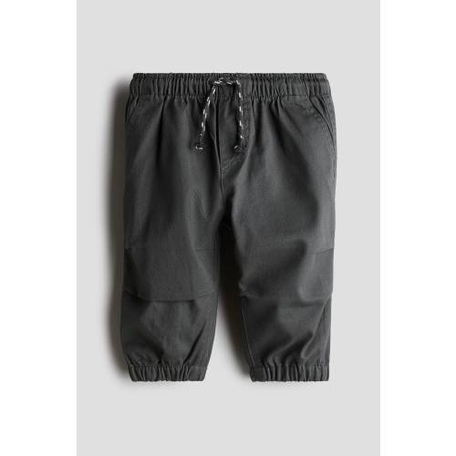 COTTON TWILL JOGGERS