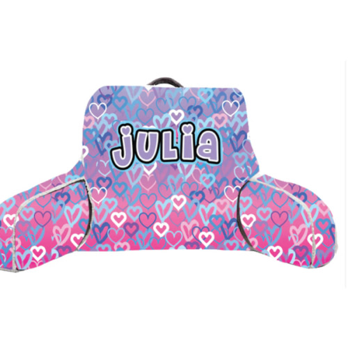 Ombre Hearts Lounge Around Pillow – MadeMoment