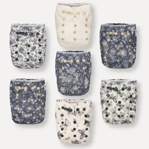 Pocket Diaper Bundle - Country Garden