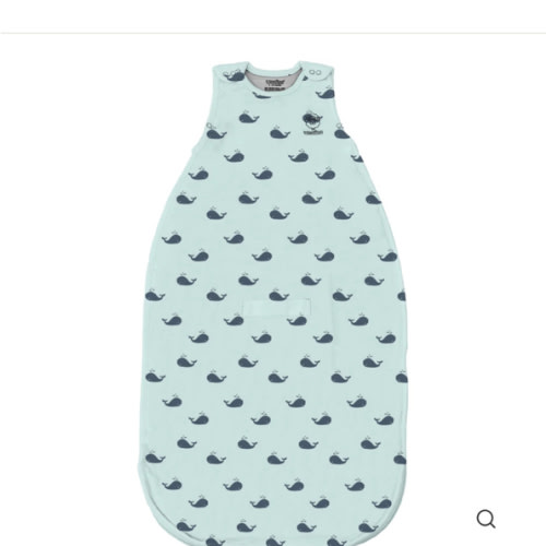 4 Season® Ultimate Baby Sleep Bag, Merino Wool & Organic Cotton, Whales