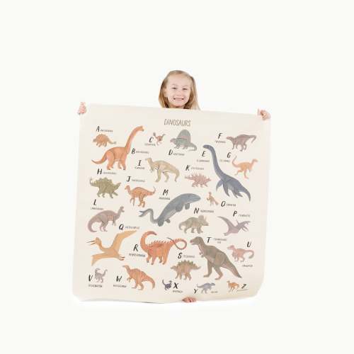 Mini Play/Feeding Mat - Dinosauria