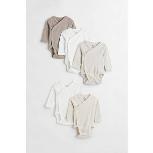 5-pack Wrapover Bodysuits