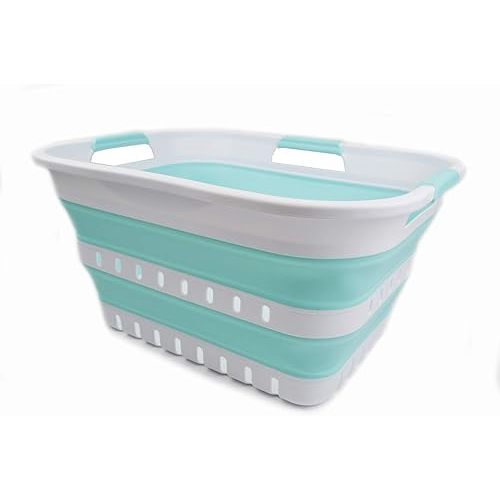 Collapsible Plastic Laundry Basket