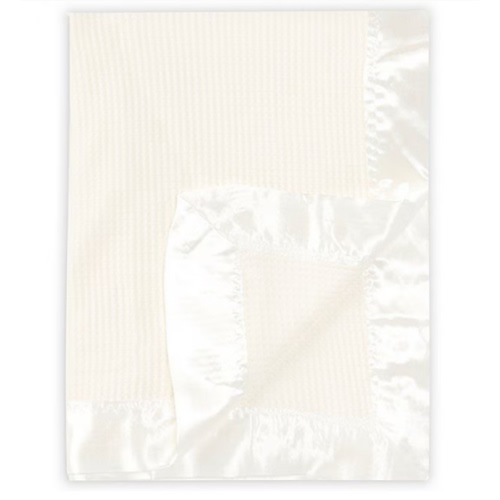 Starting Out Baby Satin-Trim Blanket