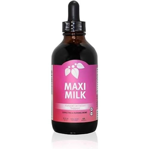 Mountain Meadow Herbs Maxi-Milk - 4 oz - All Natural Liquid Lactation Supplement to Increase Milk Supply for Breastfeeding Moms