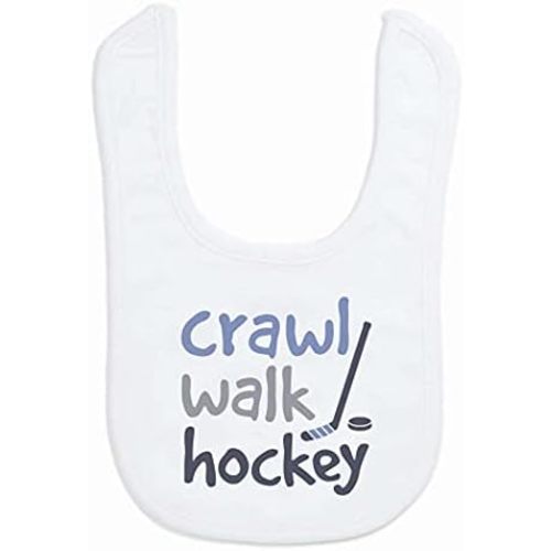 ChalkTalkSPORTS Hockey Baby & Infant Bibs | Soft Microfiber Ice Hockey Baby Bibs