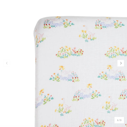 Garden Goose Crib Sheet – HoneyBug